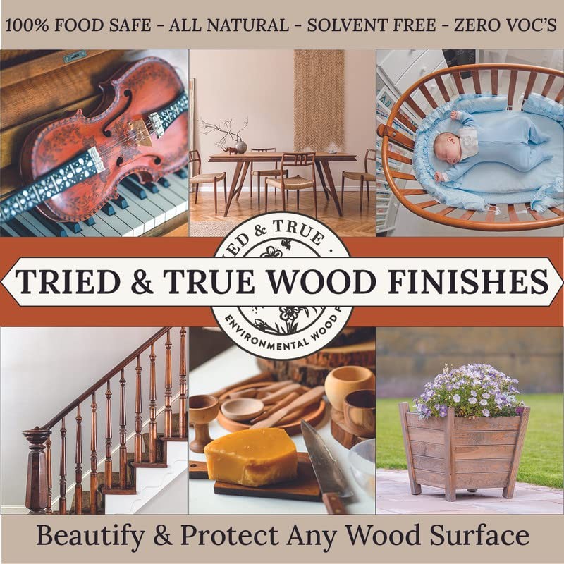 Tried & True Superior Varnish Oil Wood Finish, Pint -