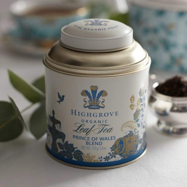 Highgrove Prince of Wales Blend Tea Caddy