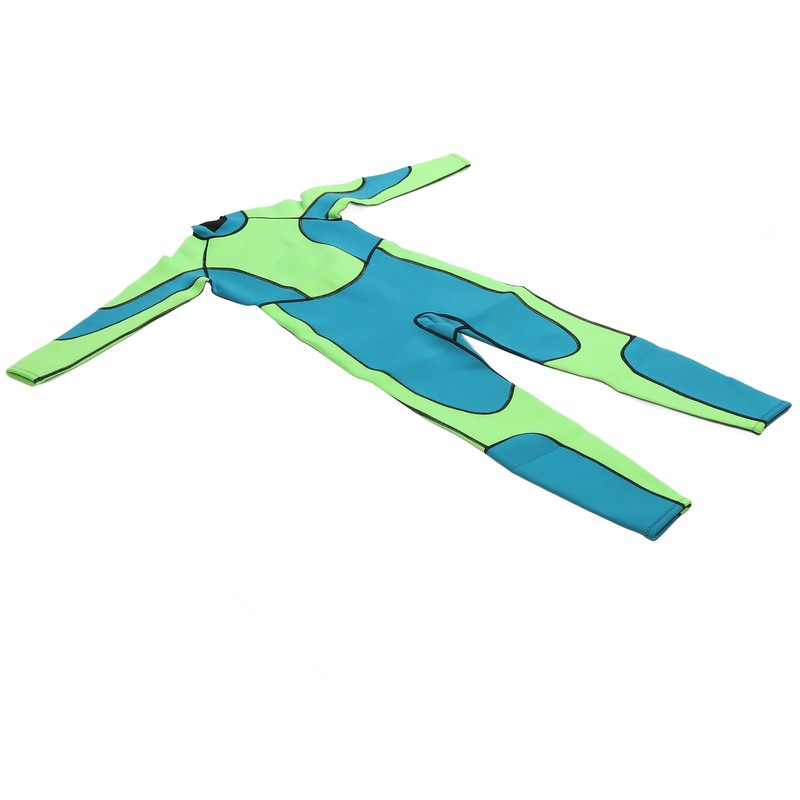 Kids Wetsuit Green Long Sleeve 2.5MM Warm Keeping UV Protection