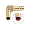 X AUTOHAUX 10mm Brass Barb Elbow 90 Degree Male Fitting