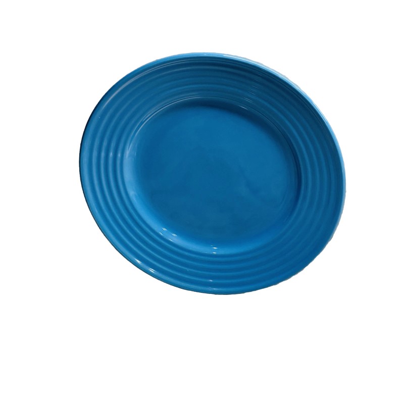 Royal Norfolk 7-1/2" Dessert Snack Appetizer Blue Plate Design Beau