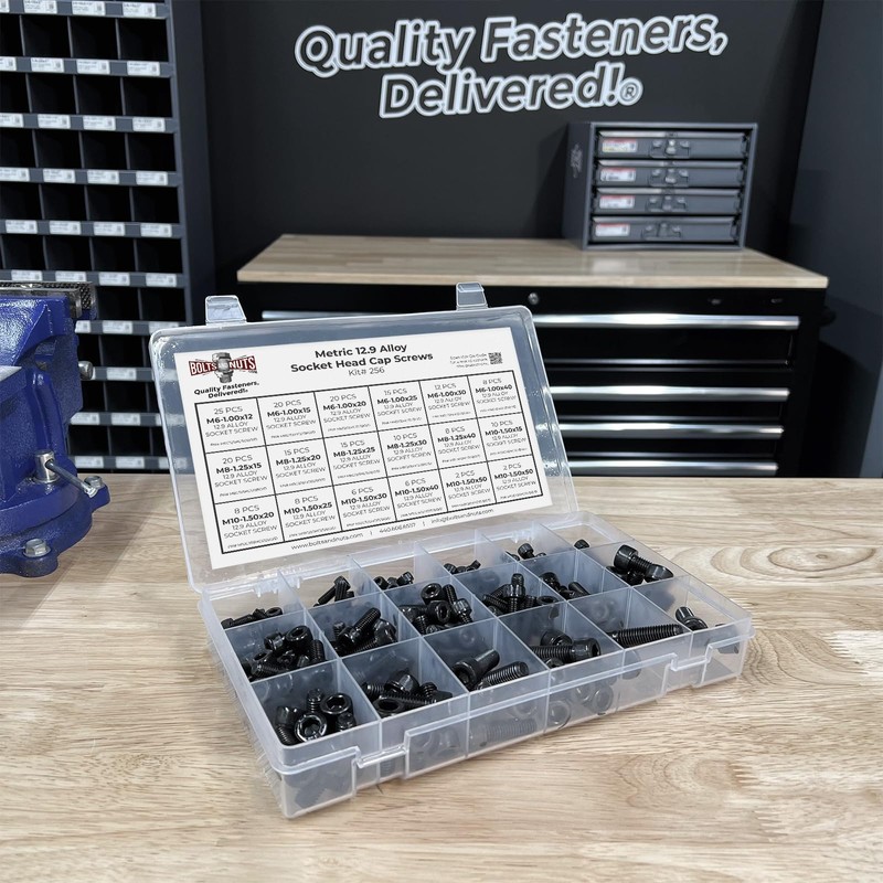 Metric 12.9 Alloy Allen Socket Head Cap Screws Bolts Black