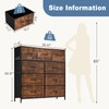 DUMOS Dresser for Bedroom, Storage Drawers, Fabric Storage Tower with