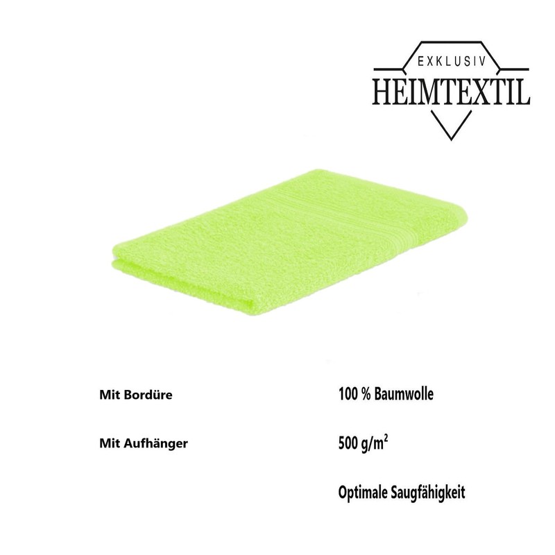 EXKLUSIV HEIMTEXTIL Guest Towels Set of 4 30 x 50