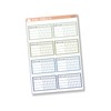 Habit Tracker - 4 Slots Planner Stickers | F16script |