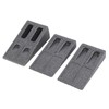 3 Pieces Calf Stretcher Slant Board Adjust Height Wedge Leg