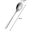 Nagao Tsubamesanjo Smooth Mouthfeel Curry Spoon 18cm Stainless Steel Made