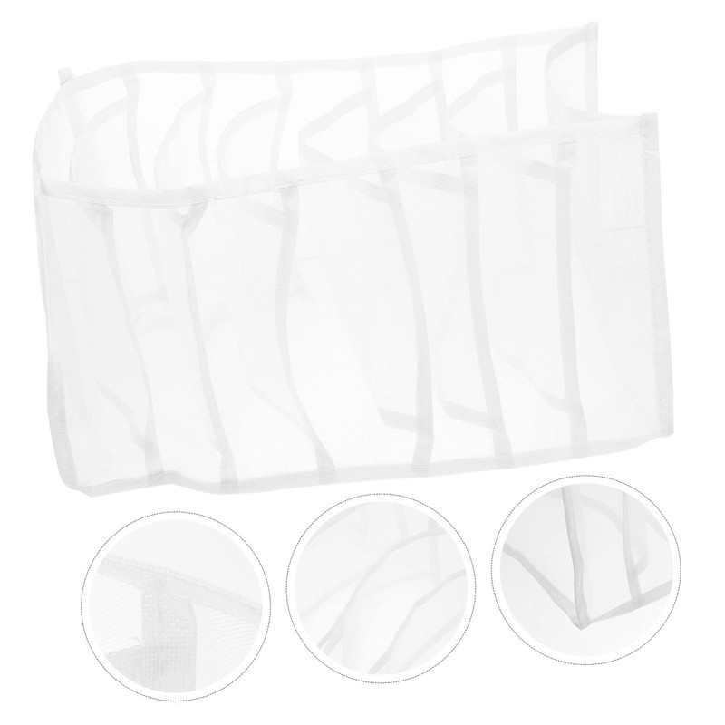 KOMBIUDA 2pcs Jeans Compartment Organizer Foldable Drawer Storage Bag Wardrobe