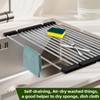 GAViA Roll Up Dish Drying Rack Over The Sink Drying
