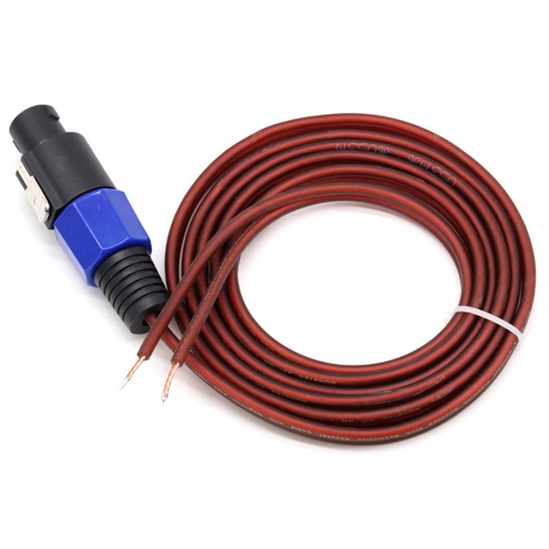 CosyCaya Speakon Loudspeaker Cable, Blank Cable, Open End Amplifier Cable,