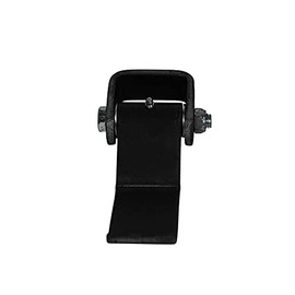 Mytee Products Steel Dump Trailer Hinges - Strap Style Long Leaf, Black Heavy Duty Weld On Greaseable Dump Trailer Door Gate Hinge - Allows Smooth Inward & Outward Door Opening