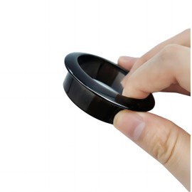 Qrity Cable Grommet Desk Plastic Cable Pass Diameter 25 mm (1 Inch) for Wall and Tables Pack of 4