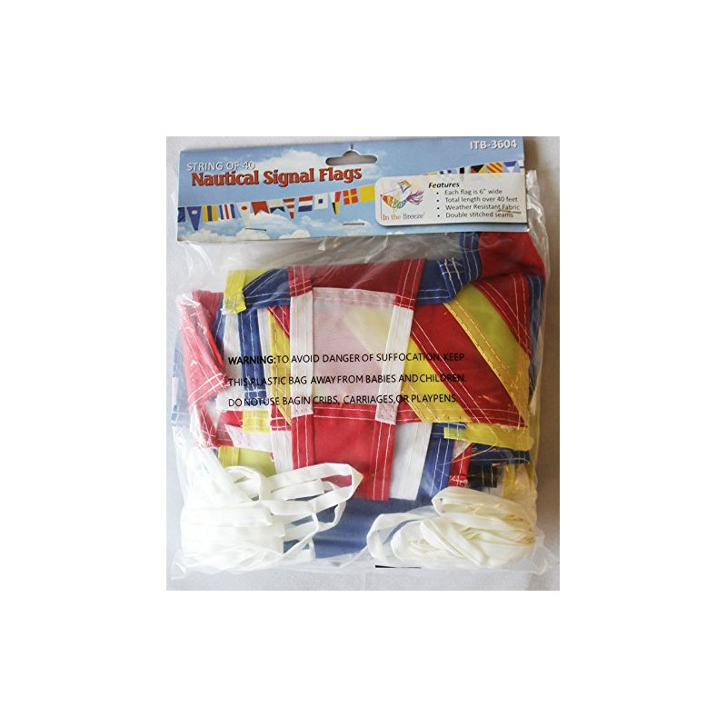 Nautical Flag Set - Set of 40 Nylon Flags