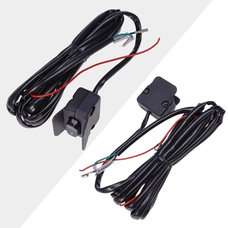12V 250A ATV Winch Solenoid Relay Contactor with Winch Rocker
