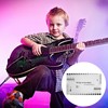 String Action Gauge Ruler, Guitar Tools for Electric Bass and