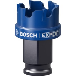 Bosch Professional 1x Expert Sheet Metal Hole Saw (for Steel sheets, Stainless steel sheets, Ø 25 mm, Accessories Rotary Impact Drill)