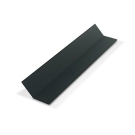Outwater Plastics 1952-Bk Black 1'' x 1'' x 7/64'' (.100'') 135 Degree Plastic Even Leg Angle Moulding 48 Inch Lengths (Pack of 3)