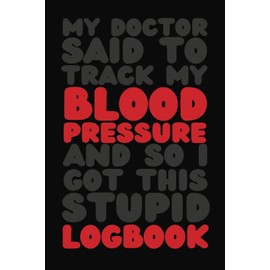 Blood Pressure Logbook: A Simple and Spacious Health Journal (Gen X Edition)
