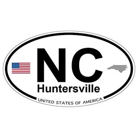 US Decal, Inc. Huntersville, North Carolina Oval Sticker