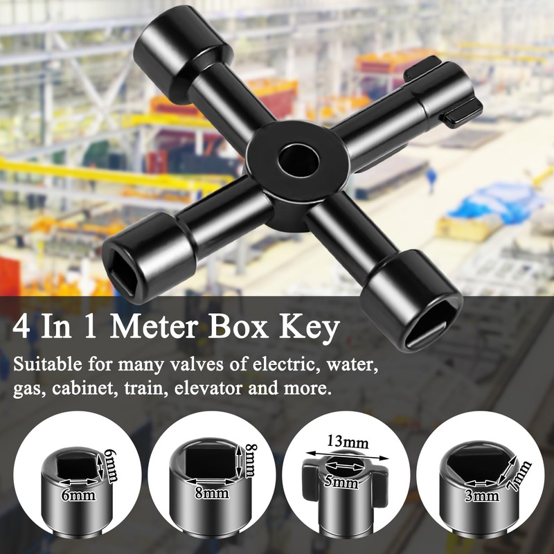 cotaour Angle Stop Wrench Kit, Plumbing Tools, Angle-on Wrench Plumber