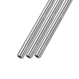 METALLIXITY 316 Stainless Steel Tube (10mm OD x 1mm Wall T x 250mm L) 3Pcs, Straight Tubing - for Home Furnishing, Machinery