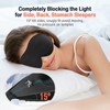 LitBear Sleep Mask for Side Sleeper Women Men, Eye Mask