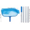 Pool Skimmer Net Length Adjustable Swimming Pool Cleaning Net Professional