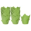 sourcing map 100Pcs Tulip Cupcake Liners Standard Paper Baking Cups
