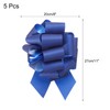 uxcell 5pcs 8 Inch Large Pull Bow Glitter Gift Wrapping