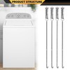 CNNELL Washing Machine Suspension Rods Kit 4 Pack W10780048 Compatible