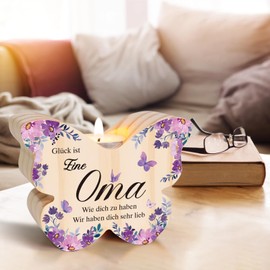 Grandma Gift Christmas, Gift Grandma Birthday, Gifts for Grandma, Best Grandma Gift for Grandma, Birthday Gift, Butterfly Candlestick, Grandma