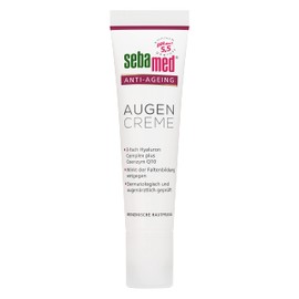 Sebamed Anti-Ageing Eye Cream Q10, Improved Formula, Eye Care with Hyaluronic Acid & Phyto Peptides Against Wrinkles, Anti-Wrinkle Cream for Men and Women