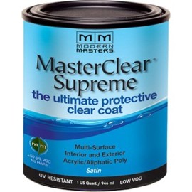FixtureDisplays Modern Masters MCS902 qt Satin Masterclear Supreme Protective Clear Coat