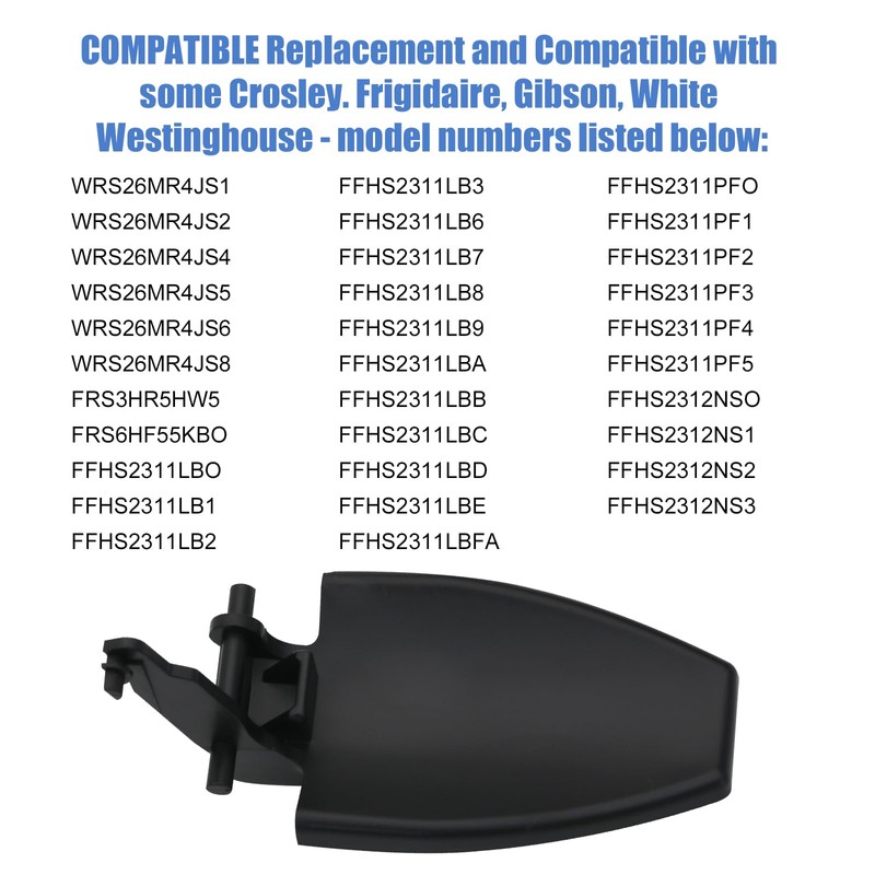 241682003 Refrigerator Water Dispenser Lever for Frigidaire Refrigerator Interior Water