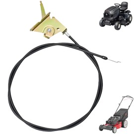 COSVMUF 1-633696 Throttle Control Cable - Compatible with Exmark Lazer Z & Toro Z-Master Zero Turn Riding Mowers, Replaces 633696, 290795, 290-795, 1-543697, B1EM302