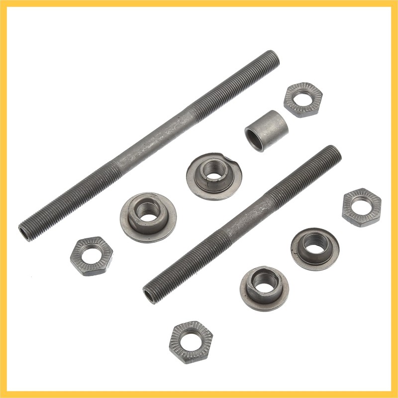 BULLSPANN Bicycle Solid Axle 9.5mm Front Rear Hollow Axle Quick
