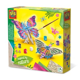 SES Creative 14035 Decorating Wooden Butterflies Inspired by Nature, M