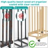 Evellstor Art Storage Rack with Handle, Art Drying Painting Rack