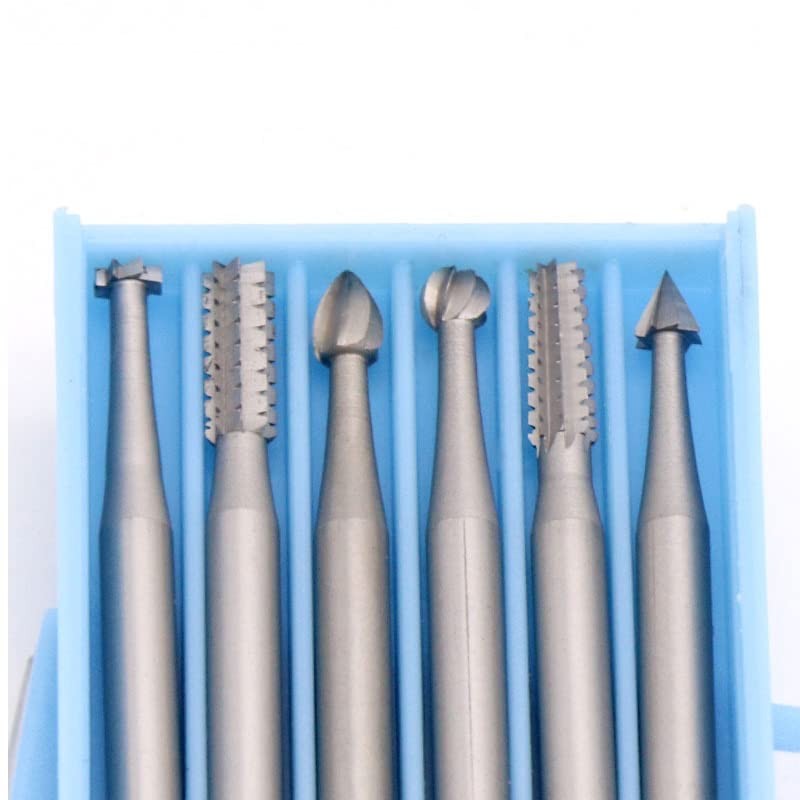 6Pcs Engraving Blade Set, Large Tungsten Steel Rotary Cutters Router