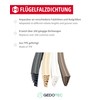Gedotec Universal Sash Fold Seal, 6.5 Metres, for Wooden Windows