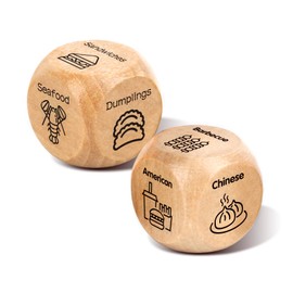 Valentines Gifts for Him Her Mens Valentines Gifts for Boyfriend 2PCS Food Decision Dice Galentines Day Gifts for Her Couple Gifts Funny Gifts for Girlfriend Couples Gift Ideas Gifts for Husband Wife