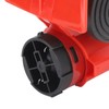 Snail Car Horn Red Air Electric Snail Single Horn Kit