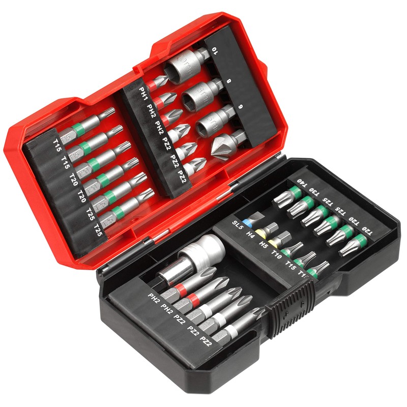 kwb by Einhell 49108801 Bitsatz 34 tlg. S-Box Tool Accessories