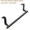 Stainless Steel Over Door Towel Rack Bar Holders for Universal