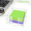 Acrylic Sticky Note Holder, Clear Acrylic Notepad Holder for 3"