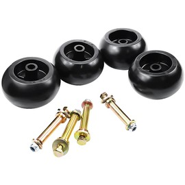 Mower Anti Scalp Deck Wheel Kit Replacement for Bad Boy 022-5234-98 Toro 1-603299 68-2730 E 103-7263 103-4051 H 5391026-43 Many Bore 5/8" Wheel Size 4 Pack