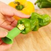 2Pcs Green Pepper Corer Tool Set - Fruit Separator Kitchen