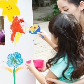 STOBOK 2 Set Drawing Sponge Brush Drawing Sponge Roller Brush Funny Graffiti Sponge Paint Rollers DIY Tool Sponge Brush for Kids Children Girls