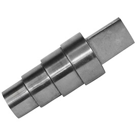 Steel Stepped Oval Bracelet Bangle Mandrel w/Tang - 1-3/4" to 2-3/4" Jewelry Making Metal Forming Tool