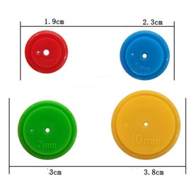 Seam allowances marker, irregular graphic, line drawing, wheel seam, tracing wheel, 8 pieces, seam allowance, DIY sewing, tracing wheel, seam allowance marker, plastic, for sewing machine, sewing
